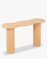 Console Onda en bois - Beige