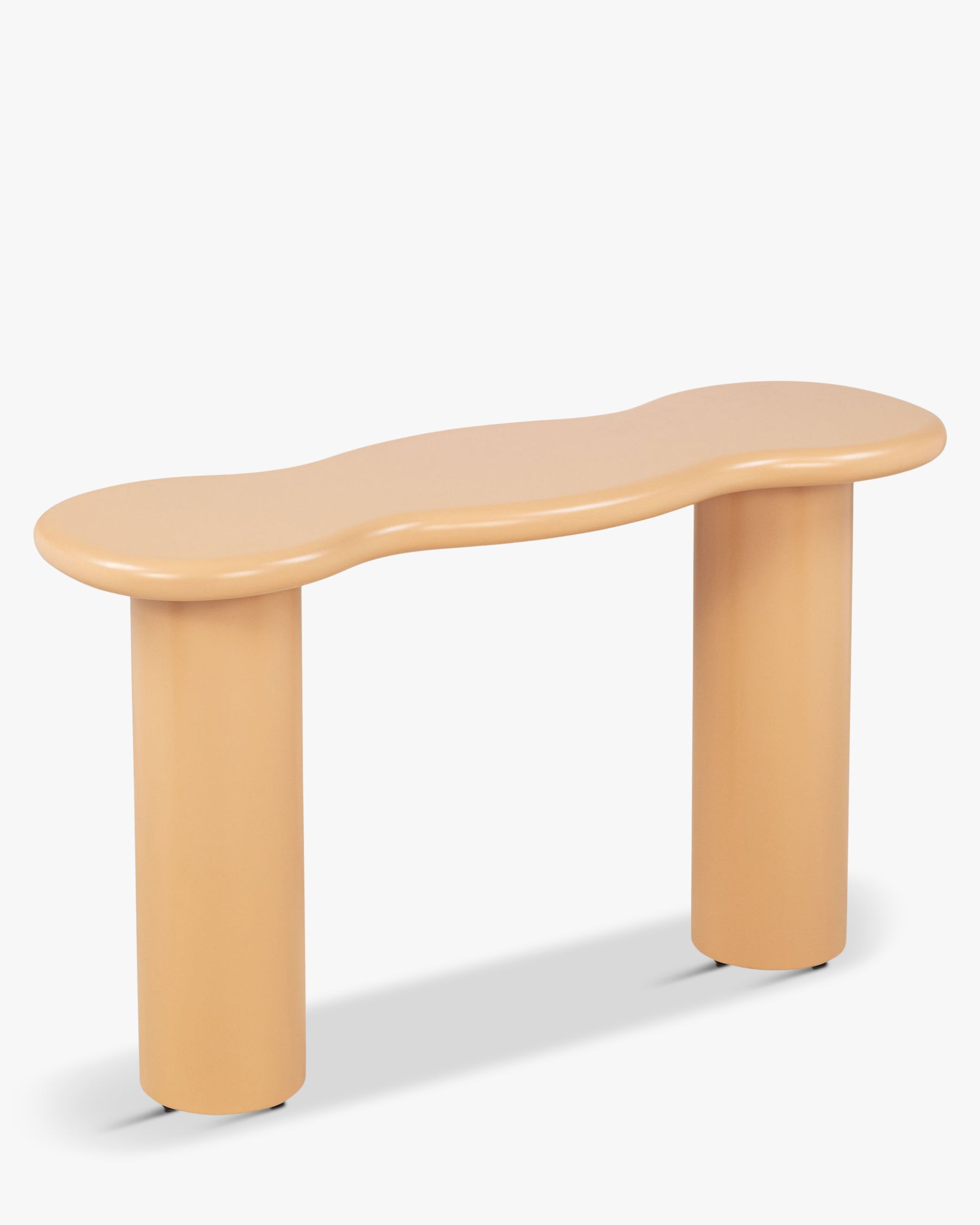 Console Onda en bois - Beige