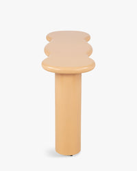 Console Onda en bois - Beige