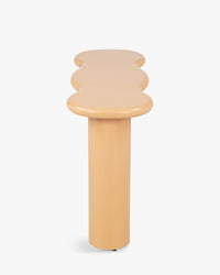 Console Onda en bois - Beige