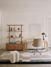 Étagères Elipse - Bois blond