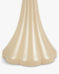 Lampe de table Tulipe brillante - Beige