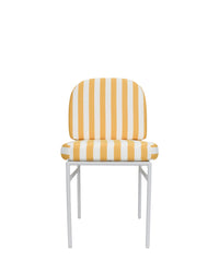 Chaise de jardin Lampedusa - Jaune Rayé