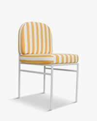 Chaise de jardin Lampedusa - Jaune Rayé