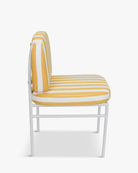 Chaise de jardin Lampedusa - Jaune Rayé