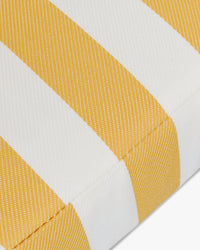 Tabouret de bar de jardin Lampedusa - Jaune Rayé
