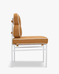 Chaise de jardin Maddalena - Marron Sienne