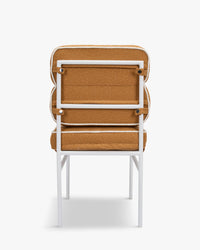 Chaise de jardin Maddalena - Marron Sienne