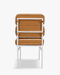 Chaise de jardin Maddalena - Marron Sienne