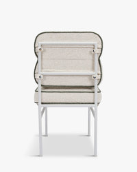 Chaise de jardin Maddalena - Beige Bouclé