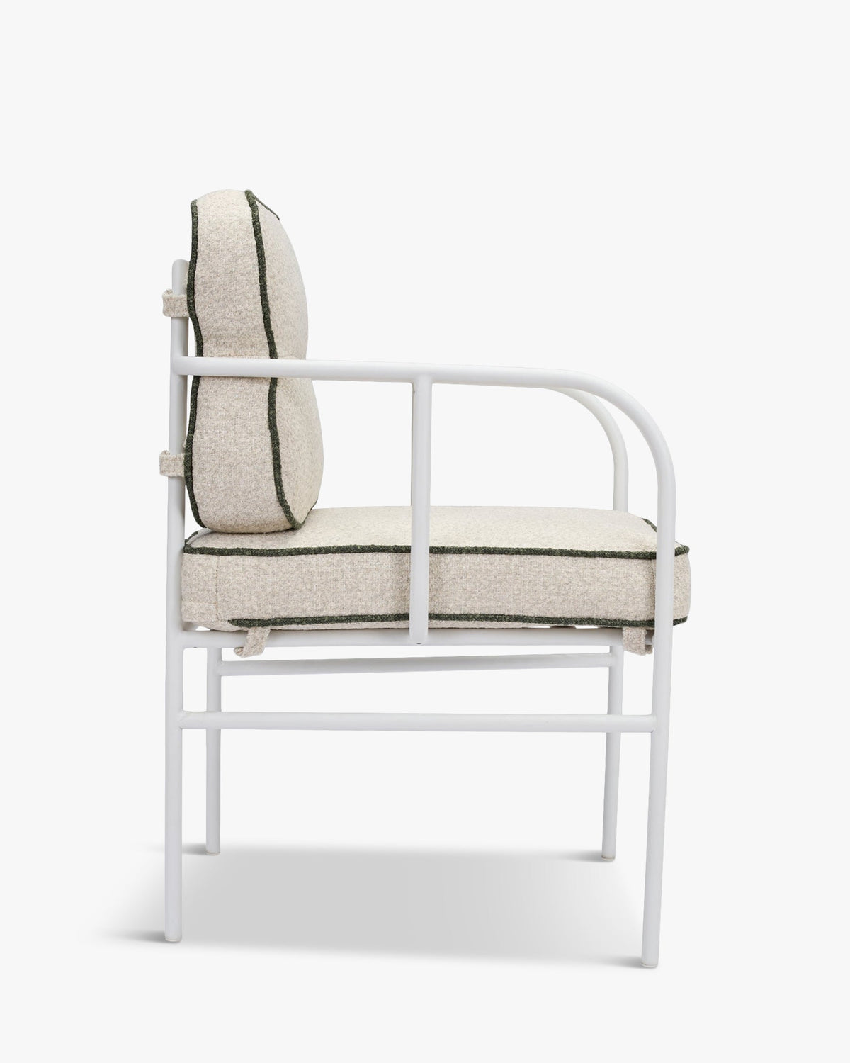 Chaise de jardin Maddalena - Beige Bouclé