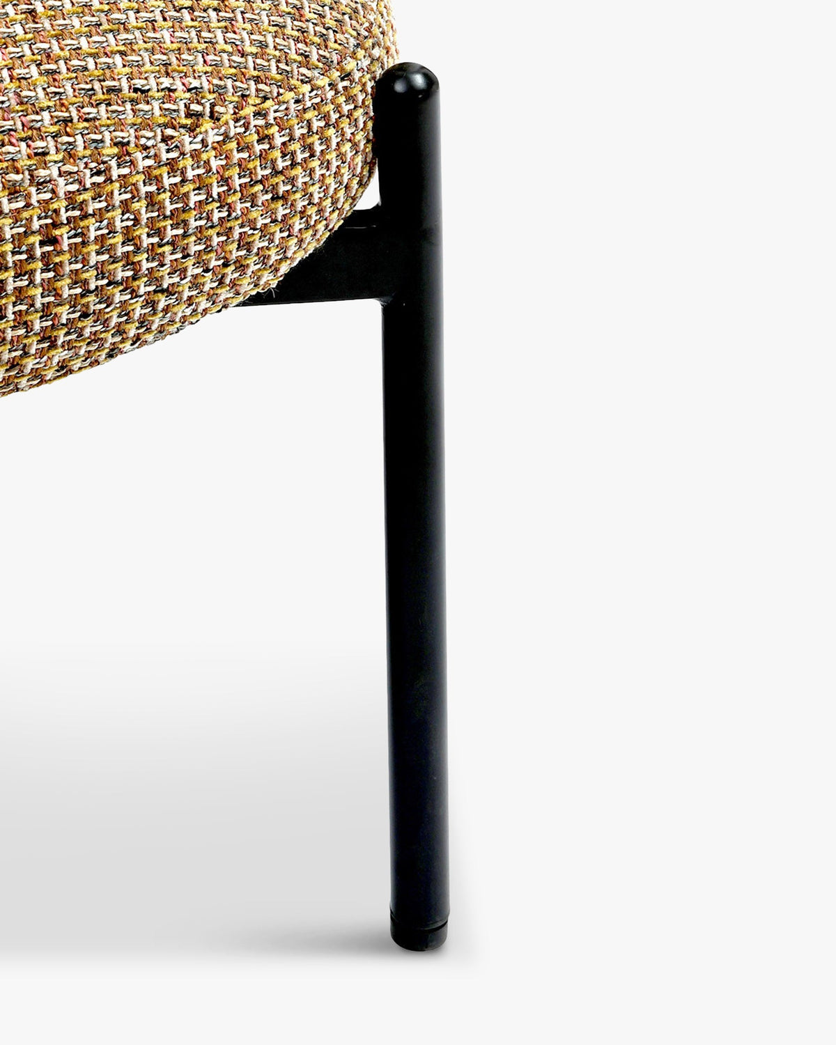 Banquette 2 places Ray - Tweed Jaune Miami