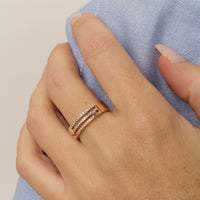 PT1_PrixTroca:980€_VentesTroca:0_QtyTroca:1_ST:0%_Bague Cosmic Spell en Or rose 18K sertie de diamants - Rose