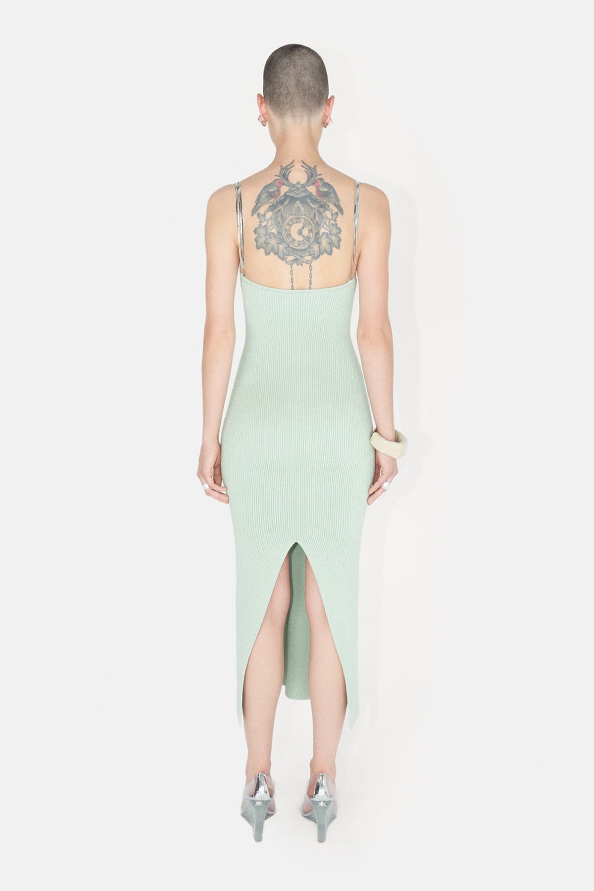 Galvanized Ophelia Dress - Seaglass