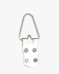 Miroir organique Mahina en velours teddy - Blanc