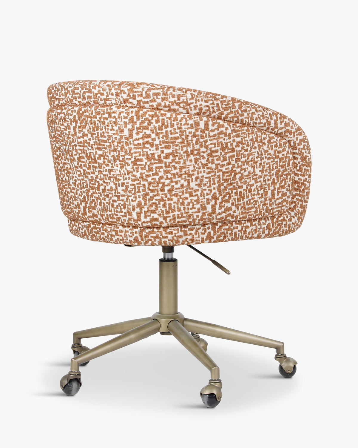 Chaise de bureau rotative Volta - Marron Pixel
