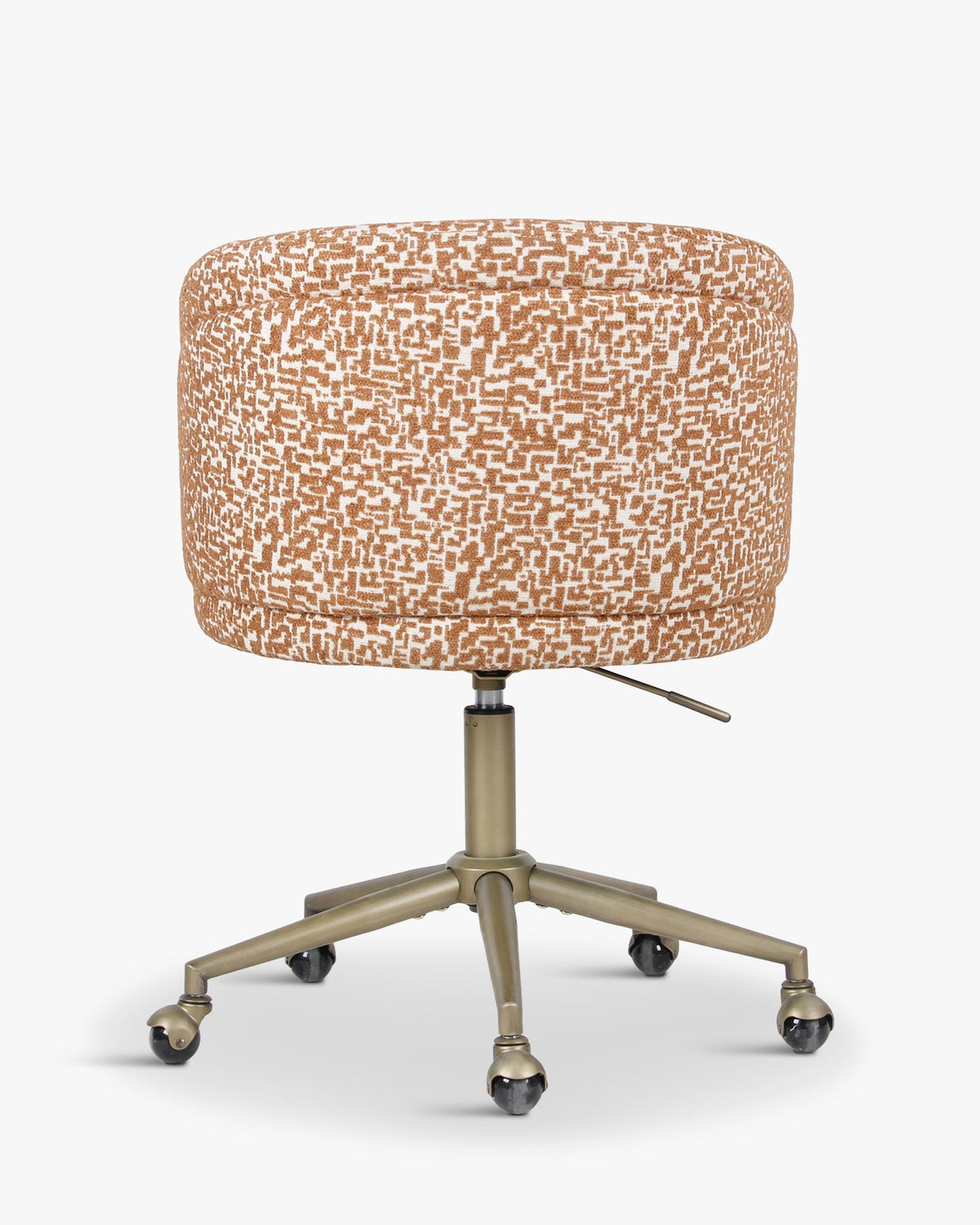 Chaise de bureau rotative Volta - Marron Pixel