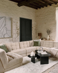 Paul modular armchair - Beige pampa