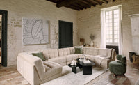 Fauteuil modulable Paul - Beige pampa