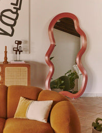 Miroir organique Cowara - Terracotta