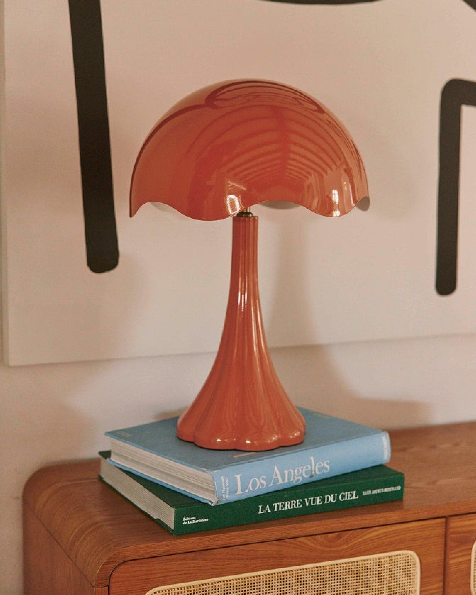 Tulip table lamp - Terracotta