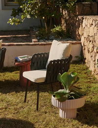 Chaise de jardin Hamptons - Blanc Écru