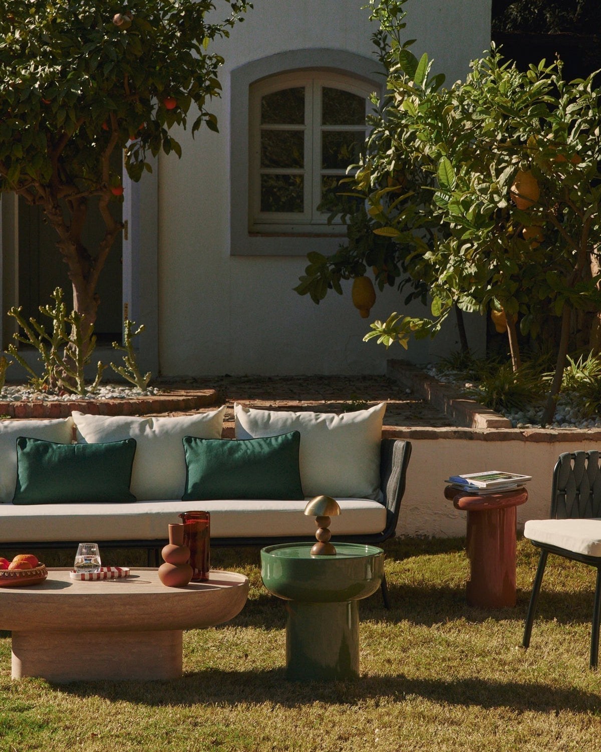 Hamptons Garden Chair - Off-White