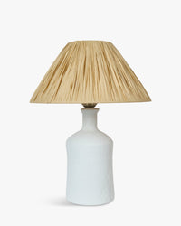 Lampe de table Katarina en céramique - Blanc