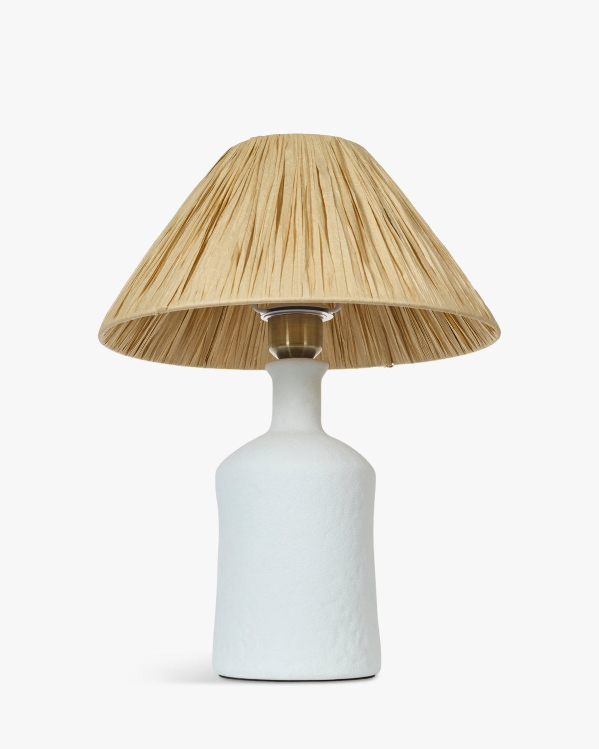 Lampe de table Katarina en céramique - Blanc