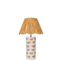 Lampe de table Mara en céramique - Blanc