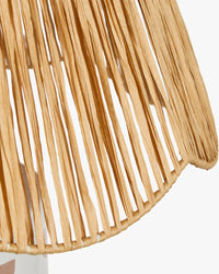 Lampe de table Mara en céramique - Blanc