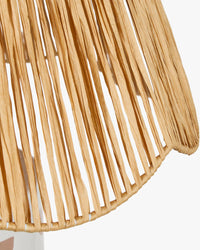 Lampe de table Mara en céramique - Blanc