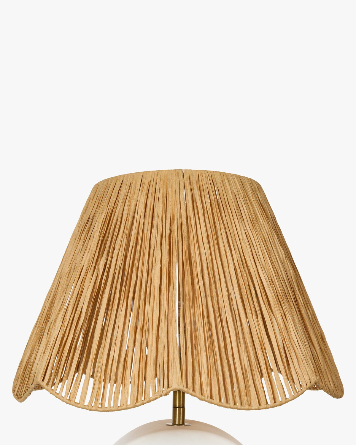Lampe de table Osni en céramique - Blanc