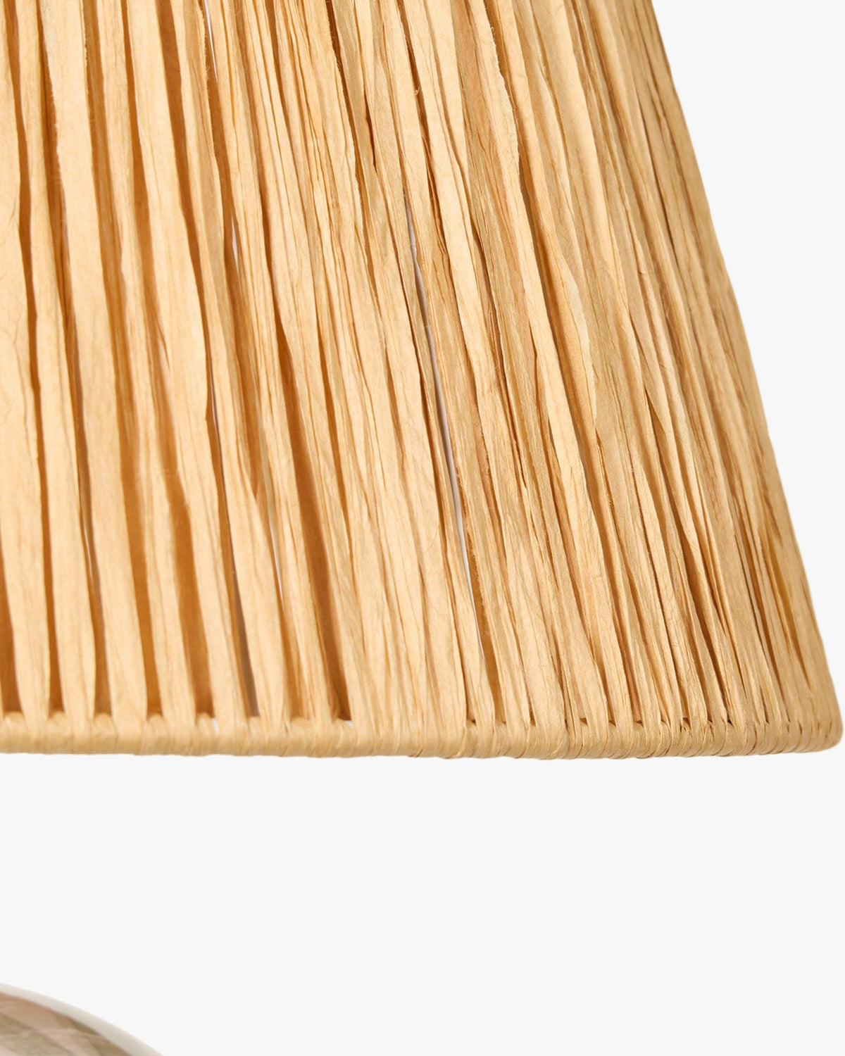 Lampe de table Savannah en céramique - Blanc