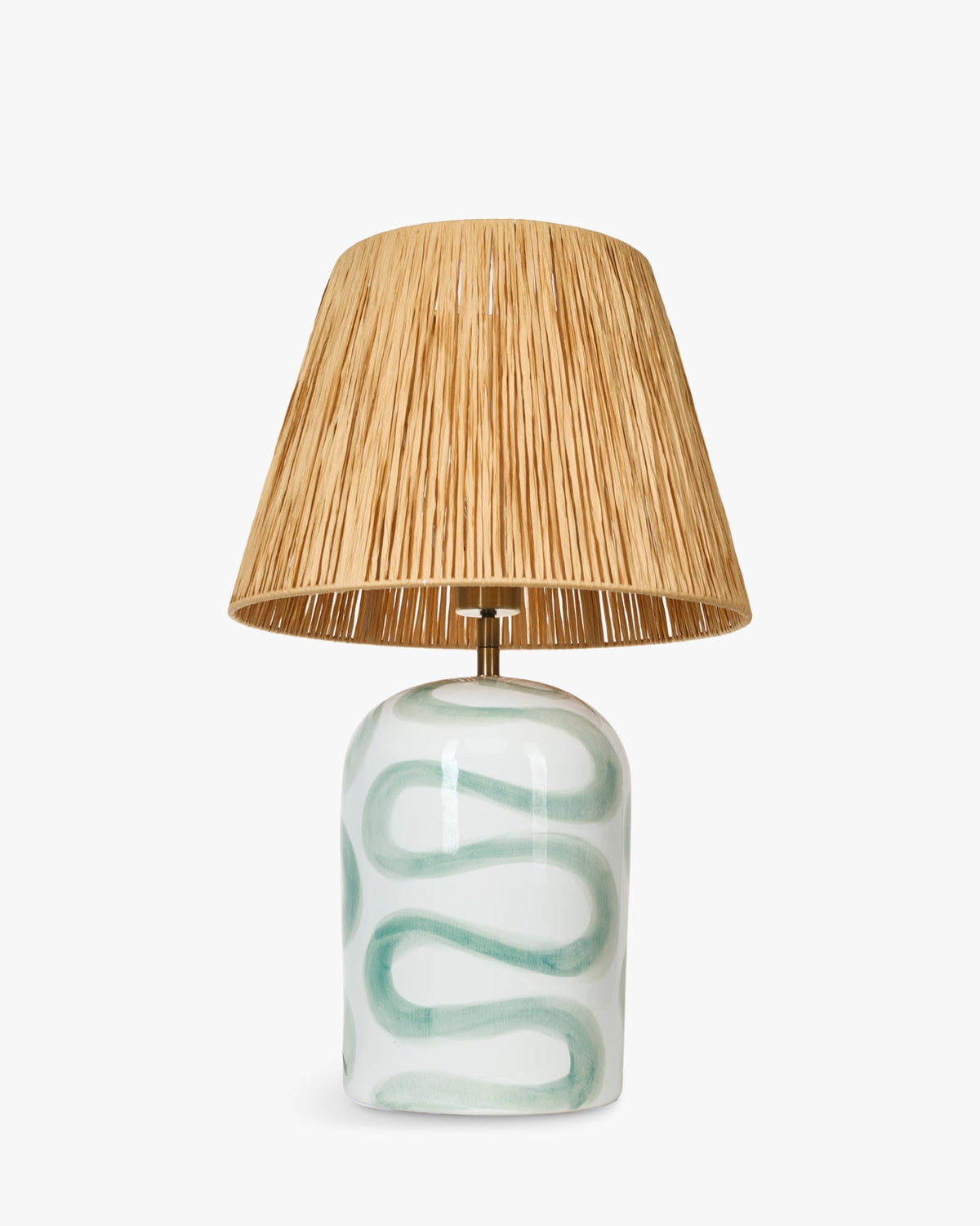 Lampe de table Savannah en céramique - Blanc