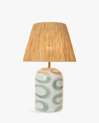 Lampe de table Savannah en céramique - Blanc