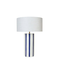 Lampe de table Zhoe en céramique - Blanc