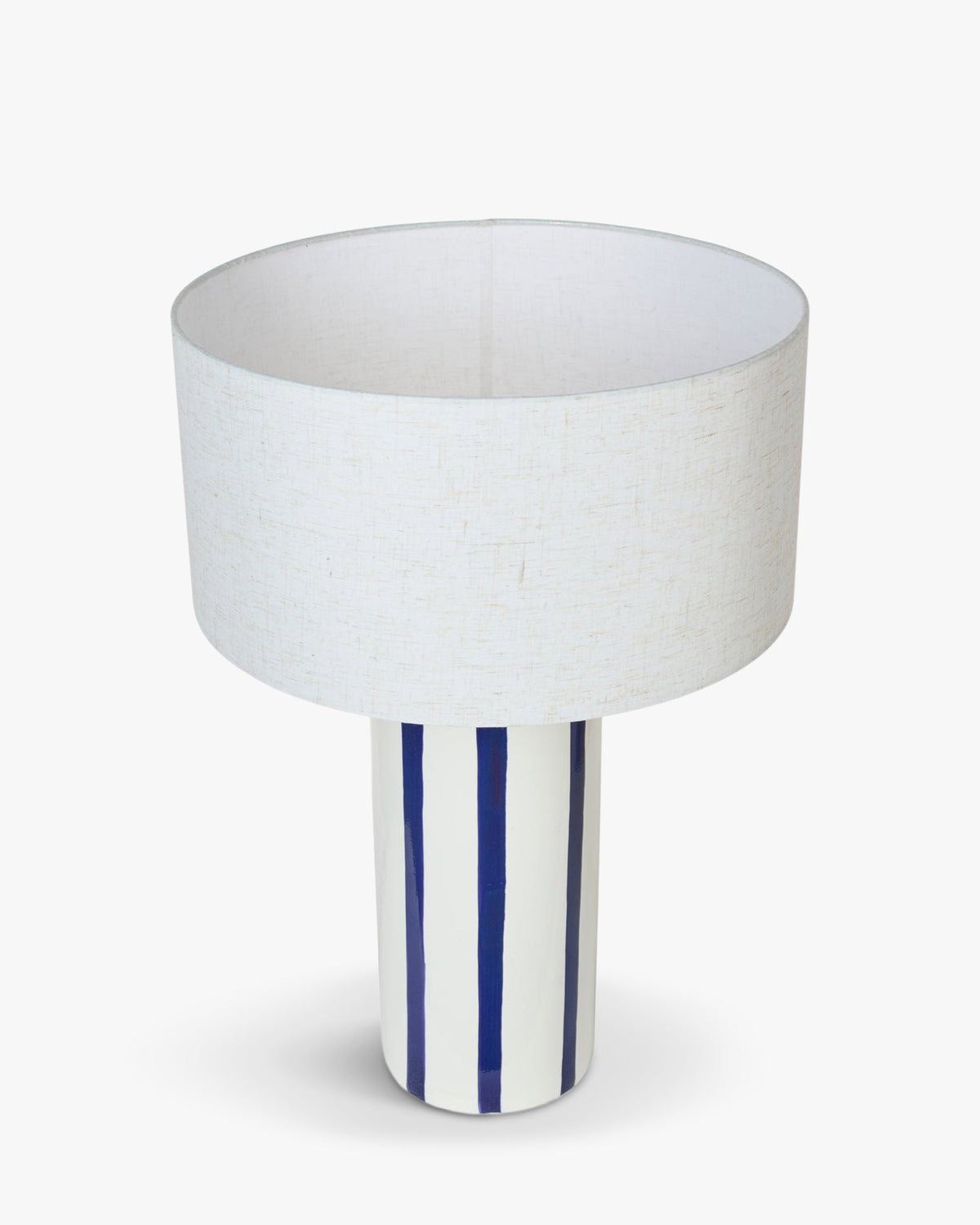 Lampe de table Zhoe en céramique - Blanc
