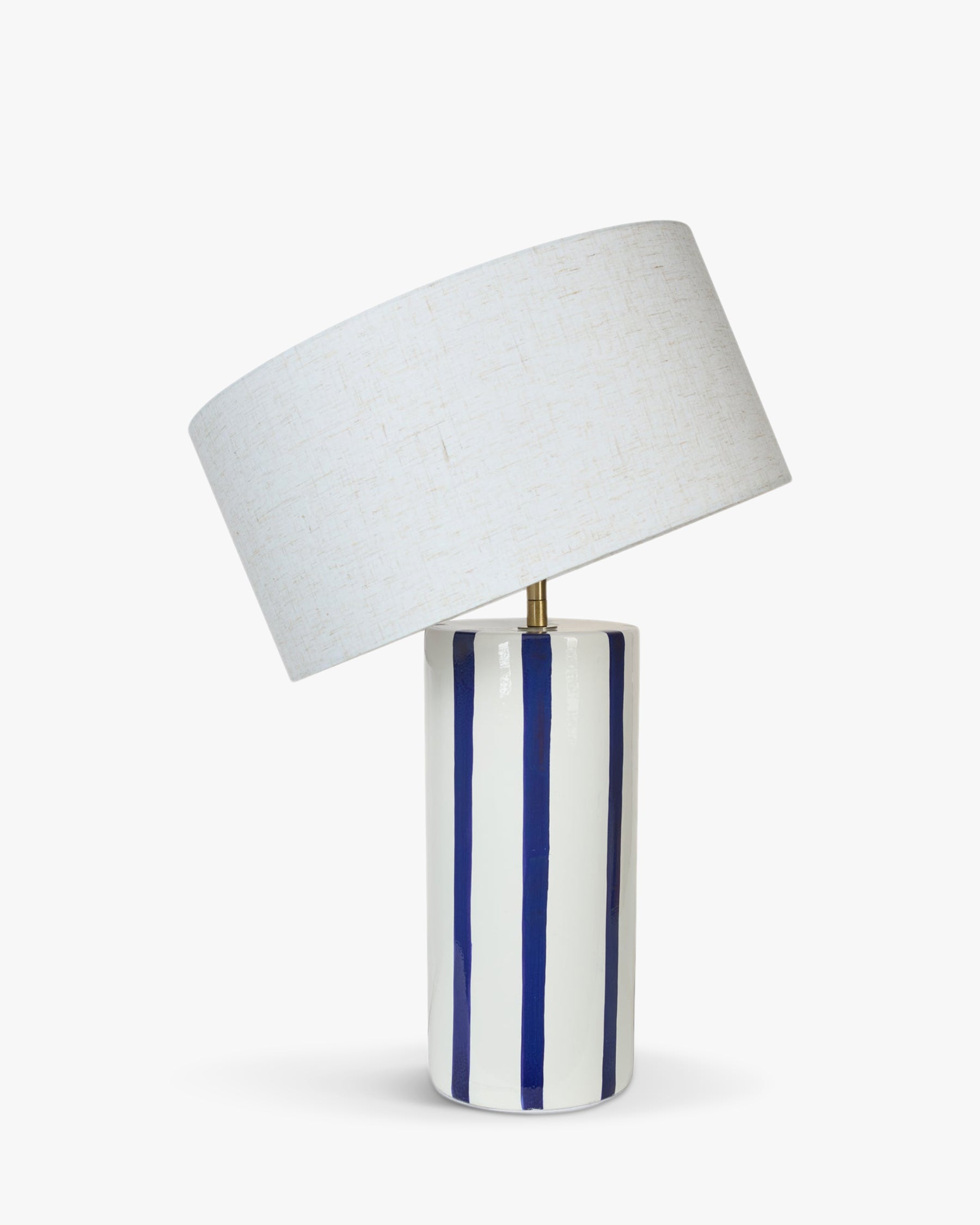 Lampe de table Zhoe en céramique - Blanc