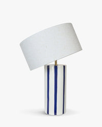 Lampe de table Zhoe en céramique - Blanc