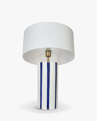 Lampe de table Zhoe en céramique - Blanc