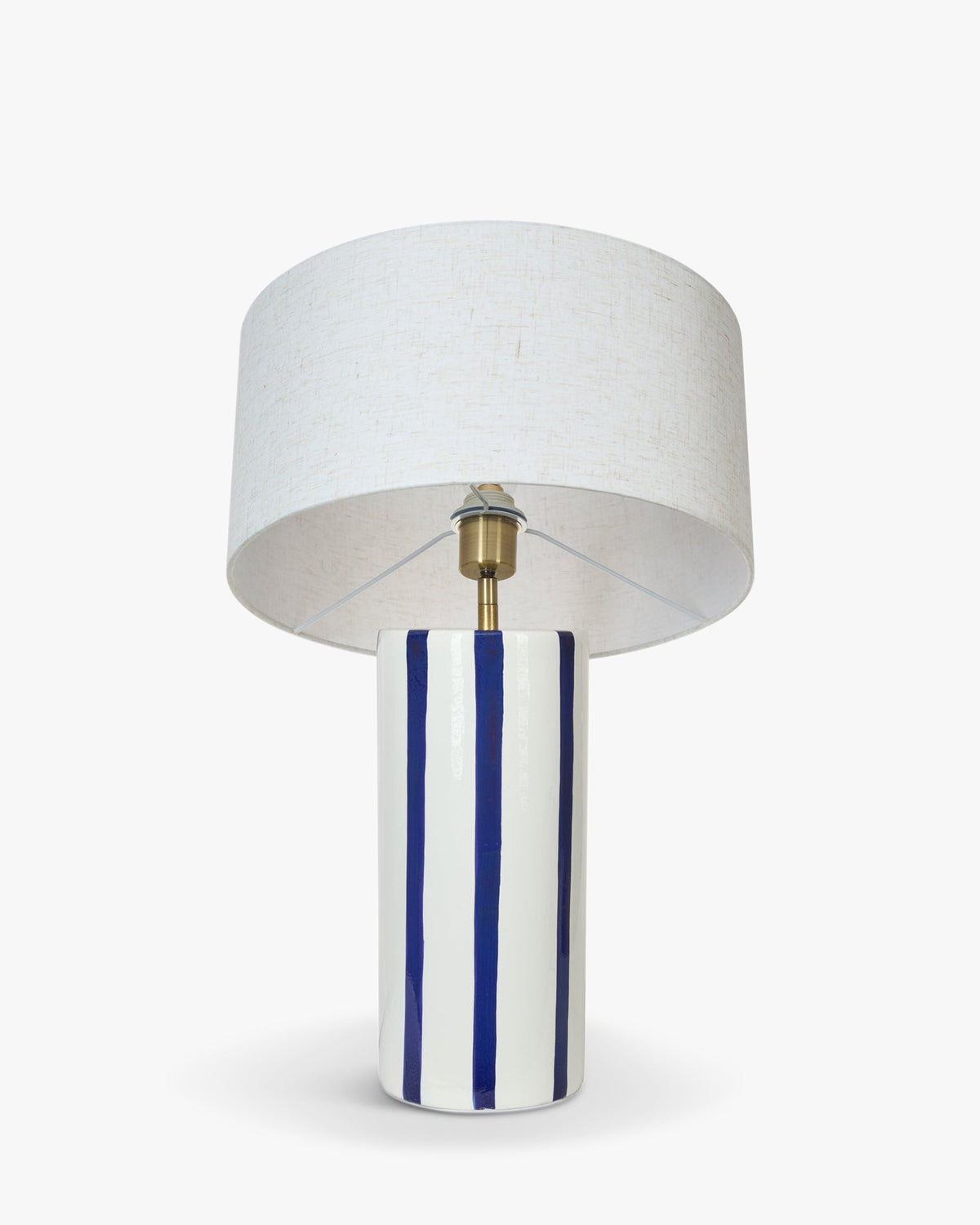Lampe de table Zhoe en céramique - Blanc