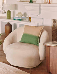 Fauteuil Telde - Blanc Crêpé