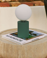 Lampe de table indoor/outdoor Luna - Vert Eucalyptus