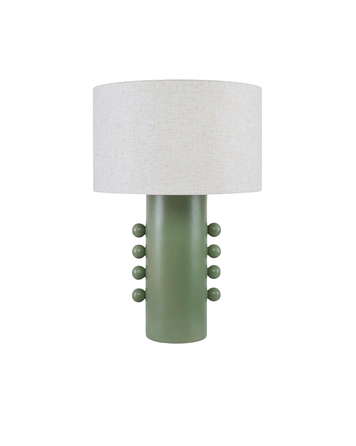 Lampe de table Soli en céramique - Vert