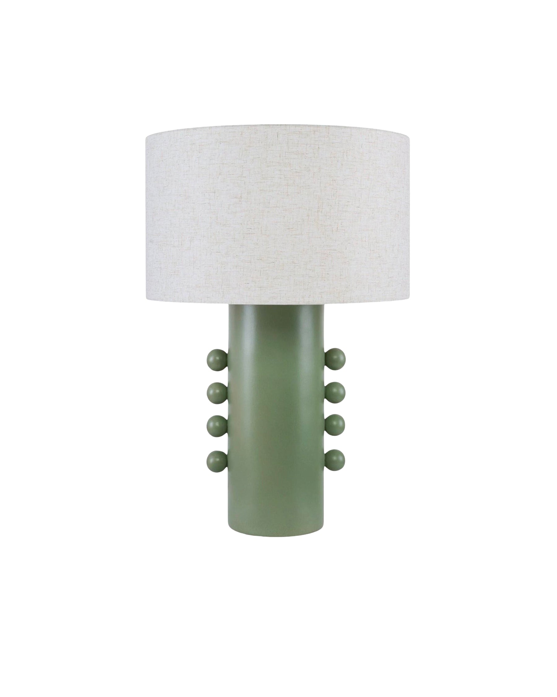Lampe de table Soli en céramique - Vert