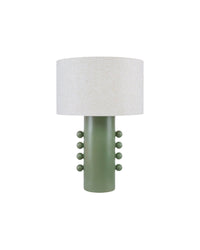 Lampe de table Soli en céramique - Vert