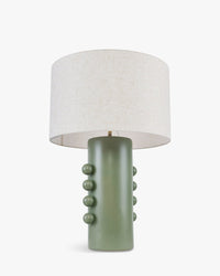 Lampe de table Soli en céramique - Vert