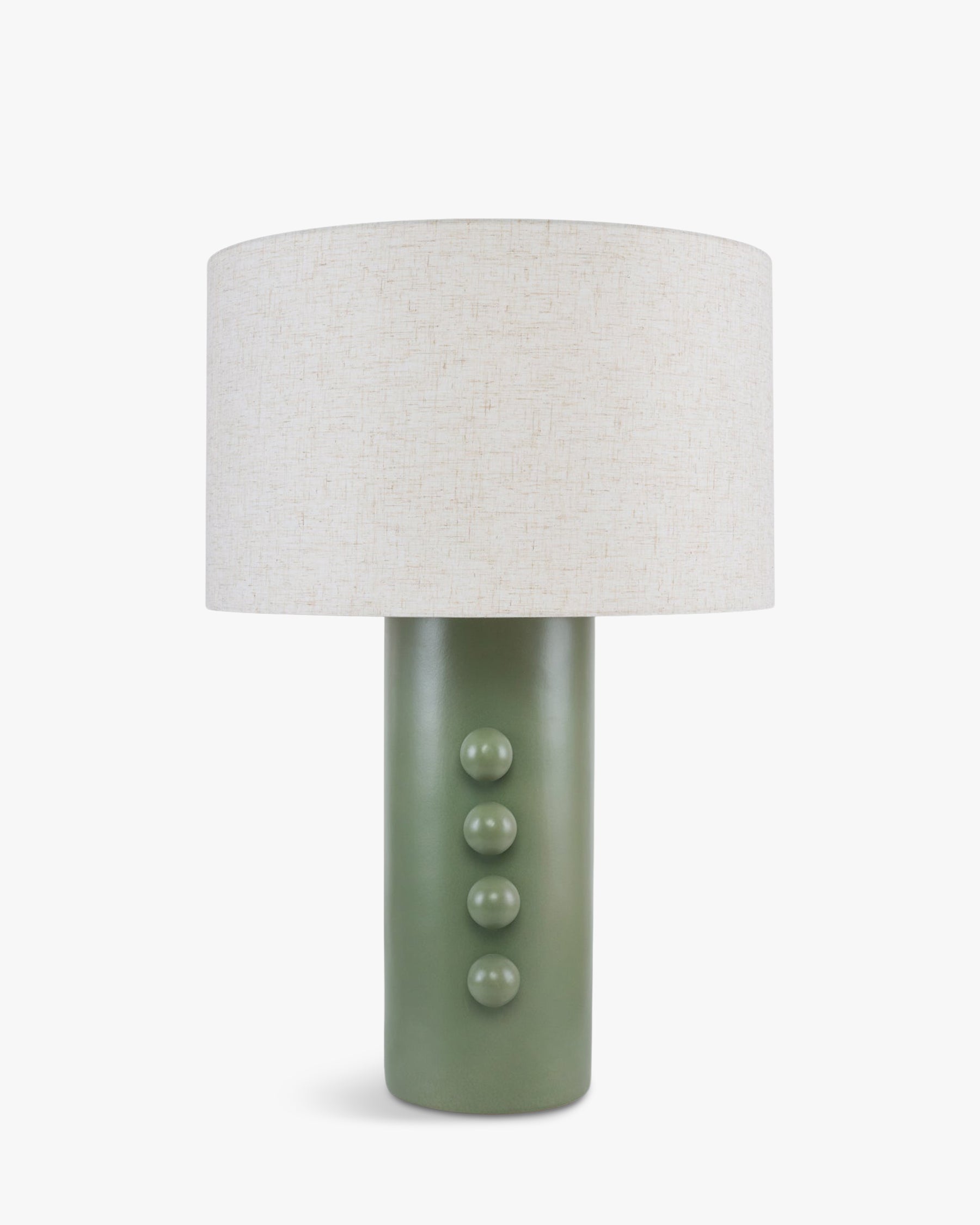 Lampe de table Soli en céramique - Vert