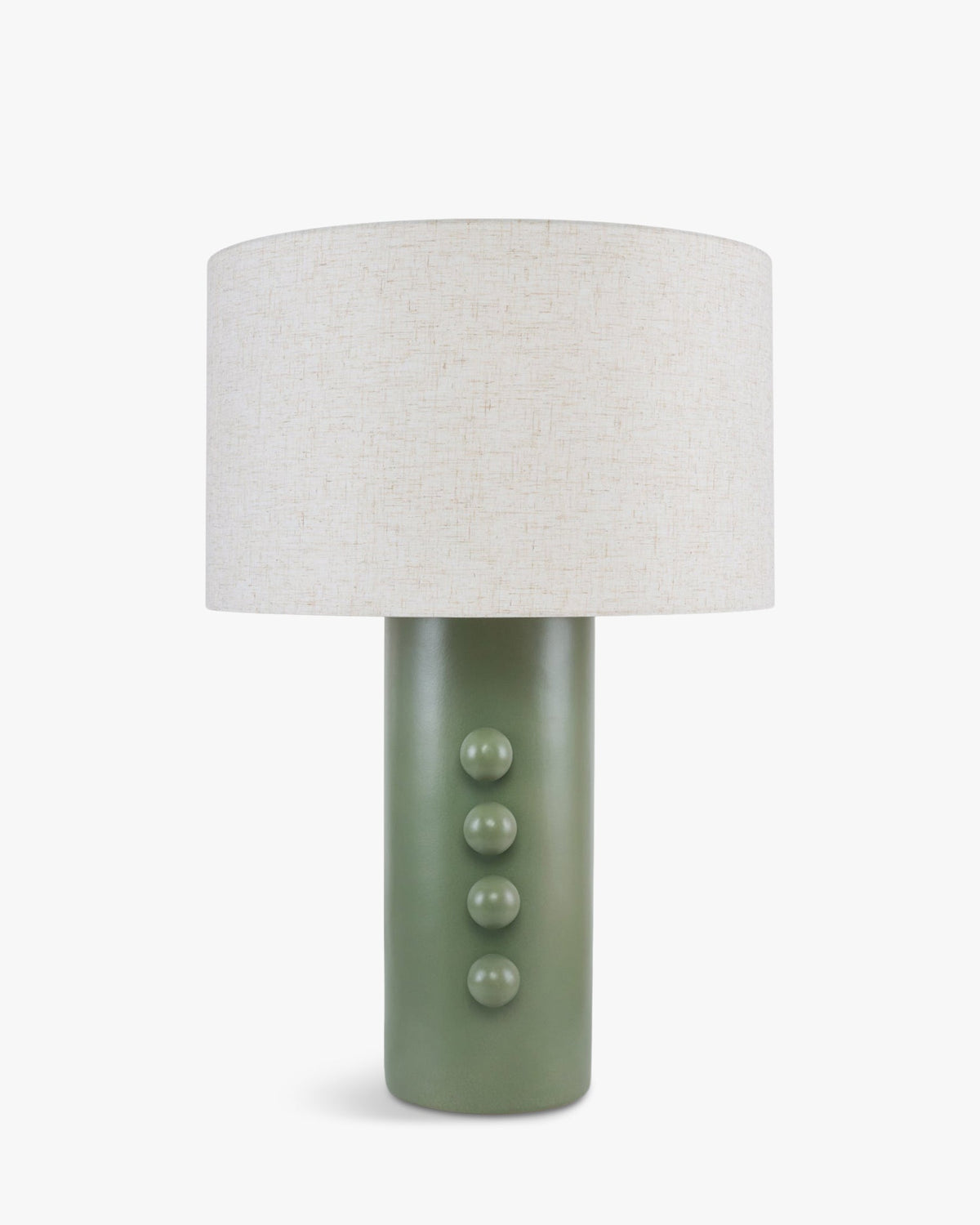 Lampe de table Soli en céramique - Vert